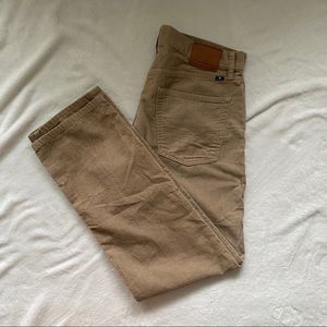 Lucky Brand Corduroy Tan Khaki pants